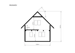 Domek rekreacyjny całoroczny CRA13 - 35m2 - zdjęcie 37