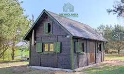 Drewniany domek rekreacyjny całoroczny CRA8 - 35 m² - zdjęcie 25