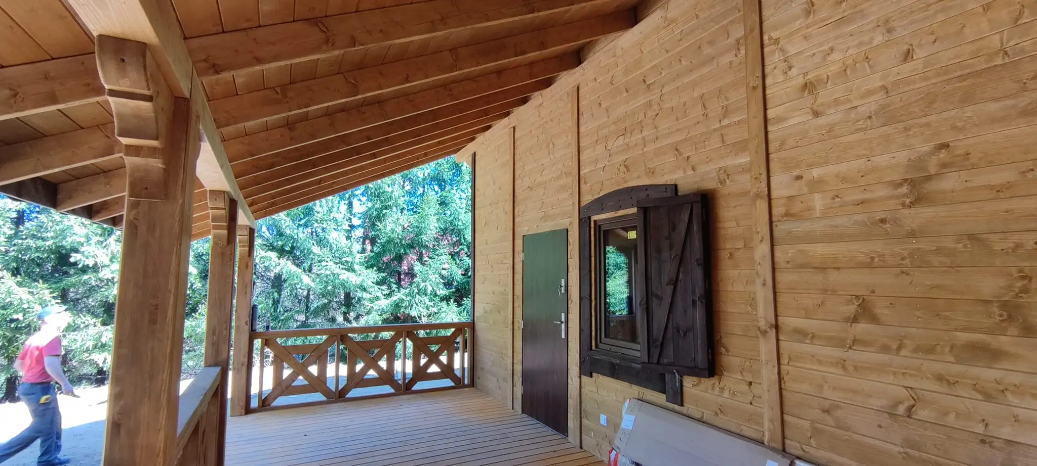 Domek rekreacyjny całoroczny CRP11 - 35m²