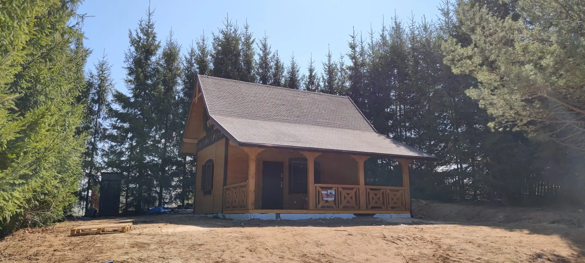 Domek rekreacyjny całoroczny CRP11 - 35m²