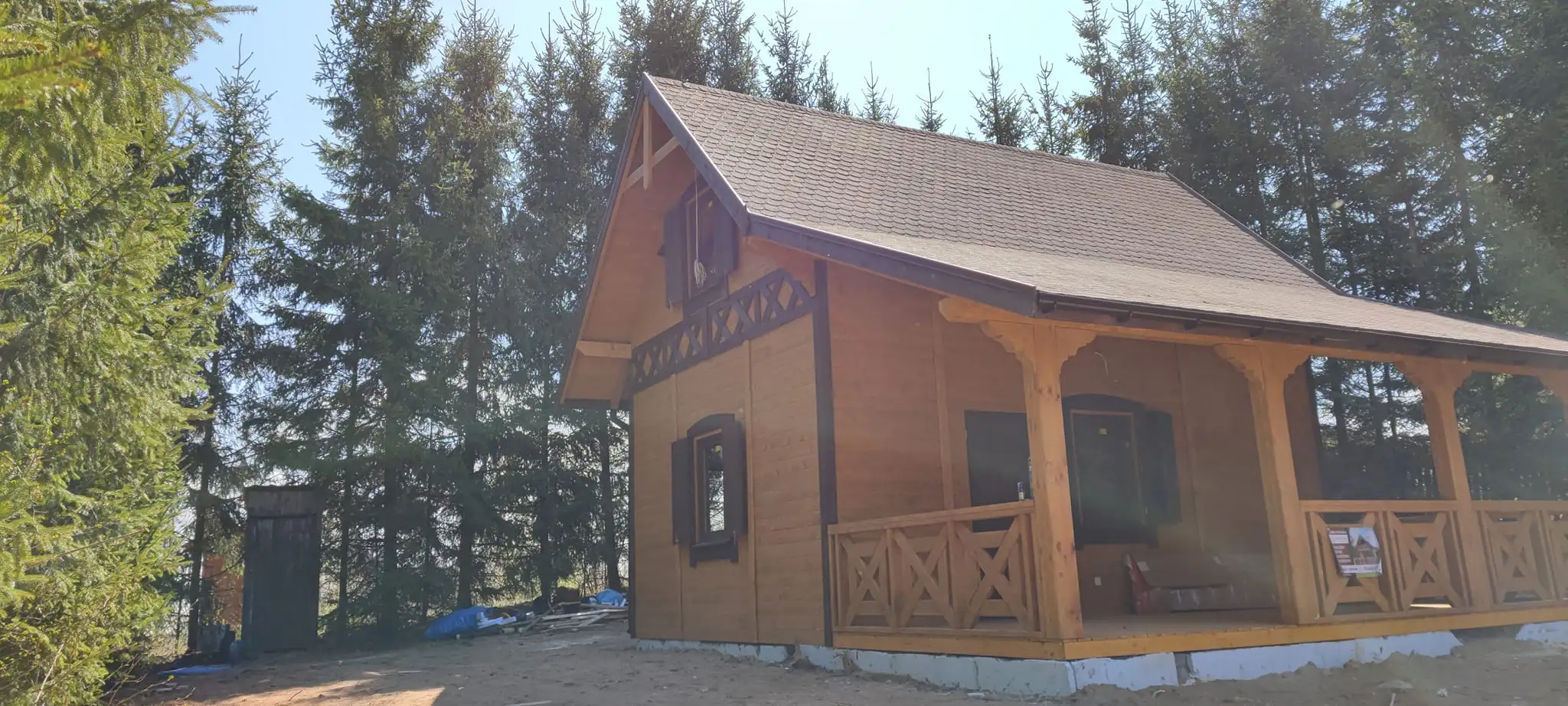 Domek rekreacyjny całoroczny CRP11 - 35m²