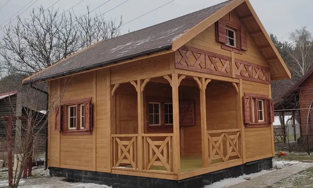 Domek mieszkalny całoroczny CRA4 PLUS - WT 2021 - 36 m²