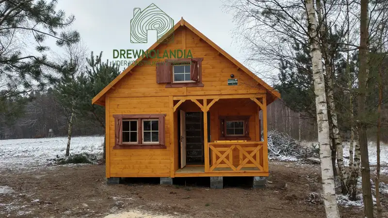 Domek mieszkalny całoroczny CRA1 PLUS - WT2021 - 25 m² 