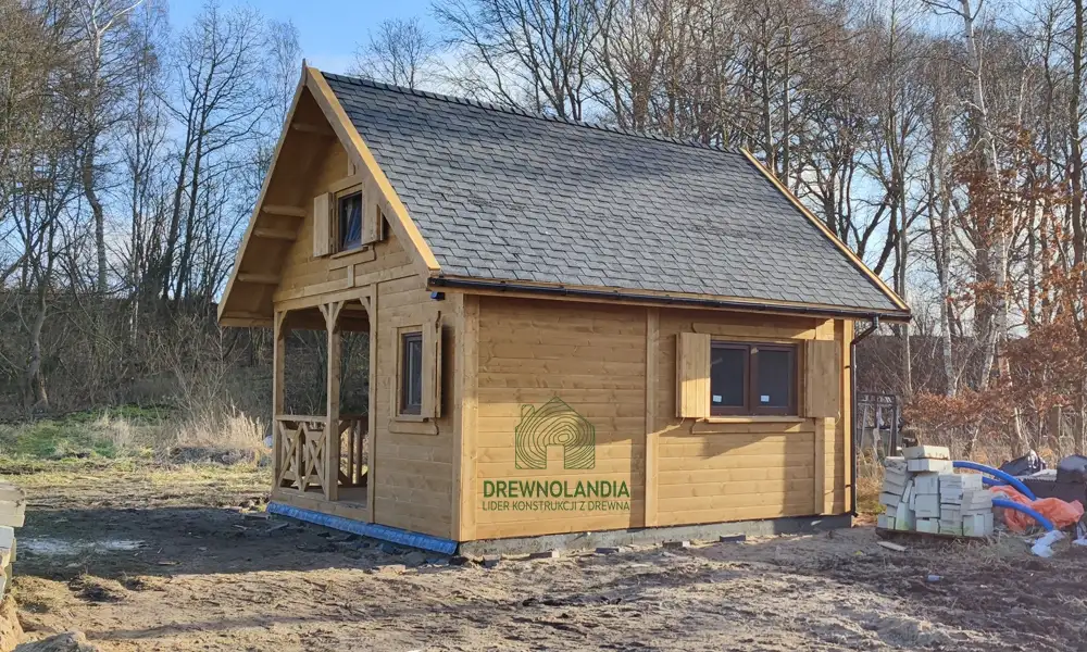 Domek mieszkalny całoroczny CRA1 PLUS - WT2021 - 25 m² 