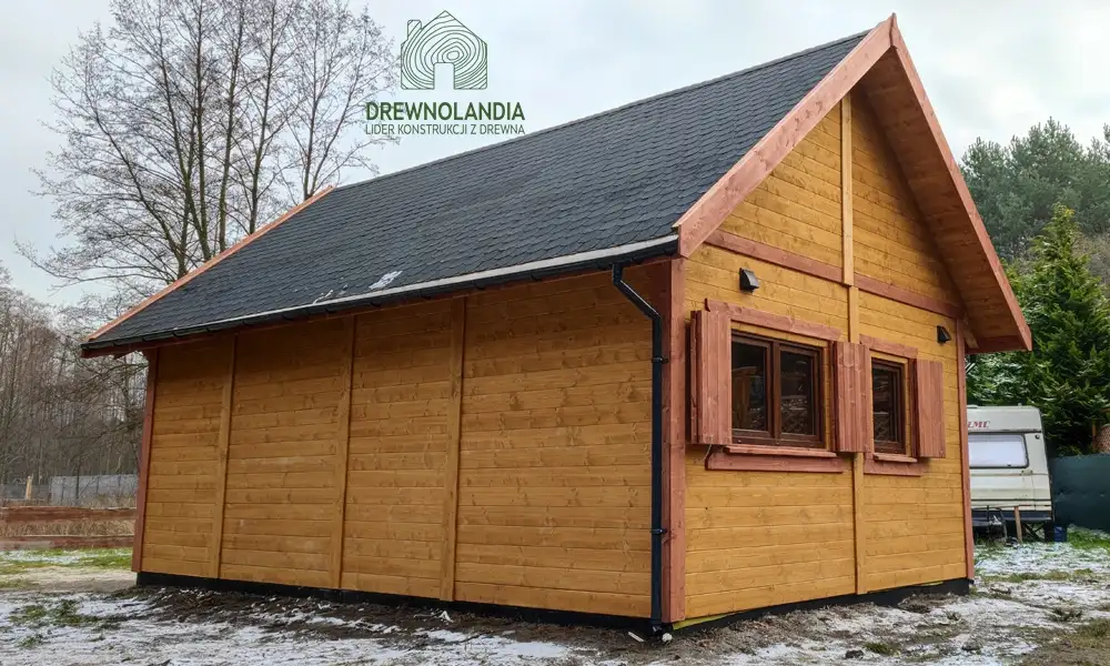 Domek mieszkalny całoroczny CRA2 PLUS - WT2021 - 30 m² 