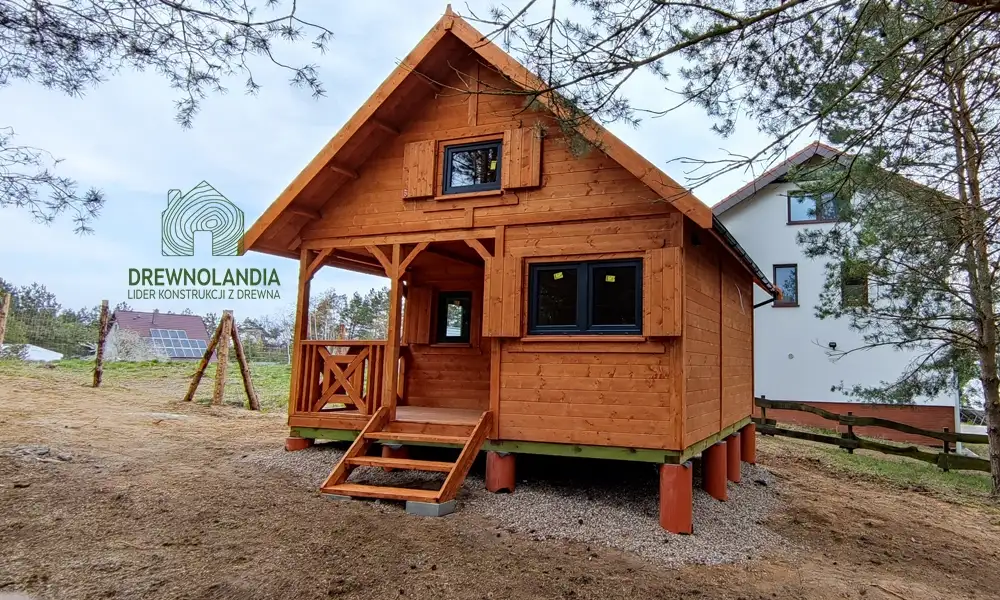 Domek mieszkalny całoroczny CRA2 PLUS - WT2021 - 30 m² 