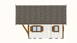 Domek mieszkalny całoroczny CRA10 PLUS - WT 2021 – 35 m² - zdjęcie 37