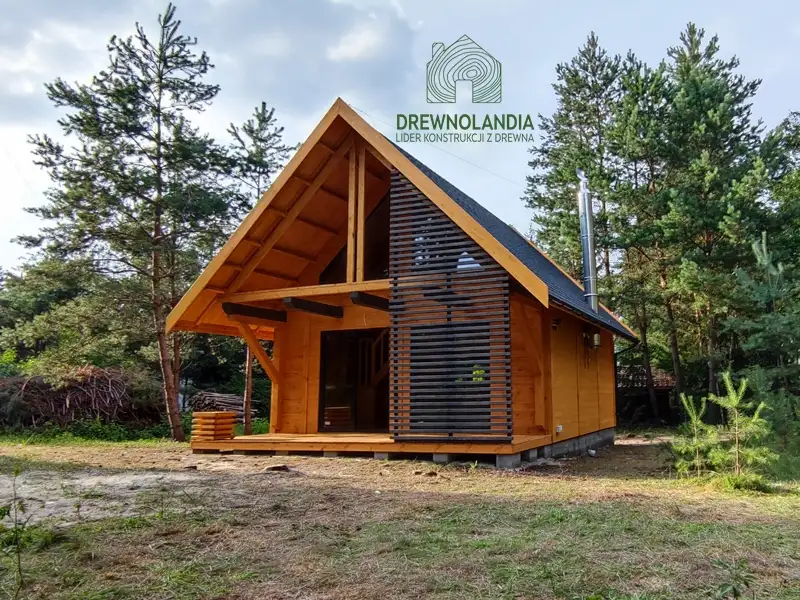 Domek mieszkalny całoroczny CRA10 PLUS - WT 2021 – 35 m²