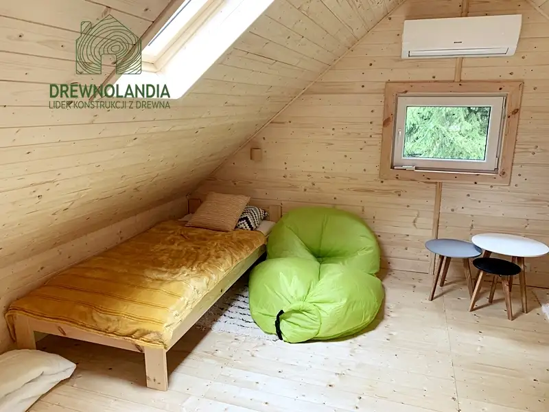 Domek mieszkalny całoroczny CRP1 PLUS - WT2021 - 7x5  (35 m²)