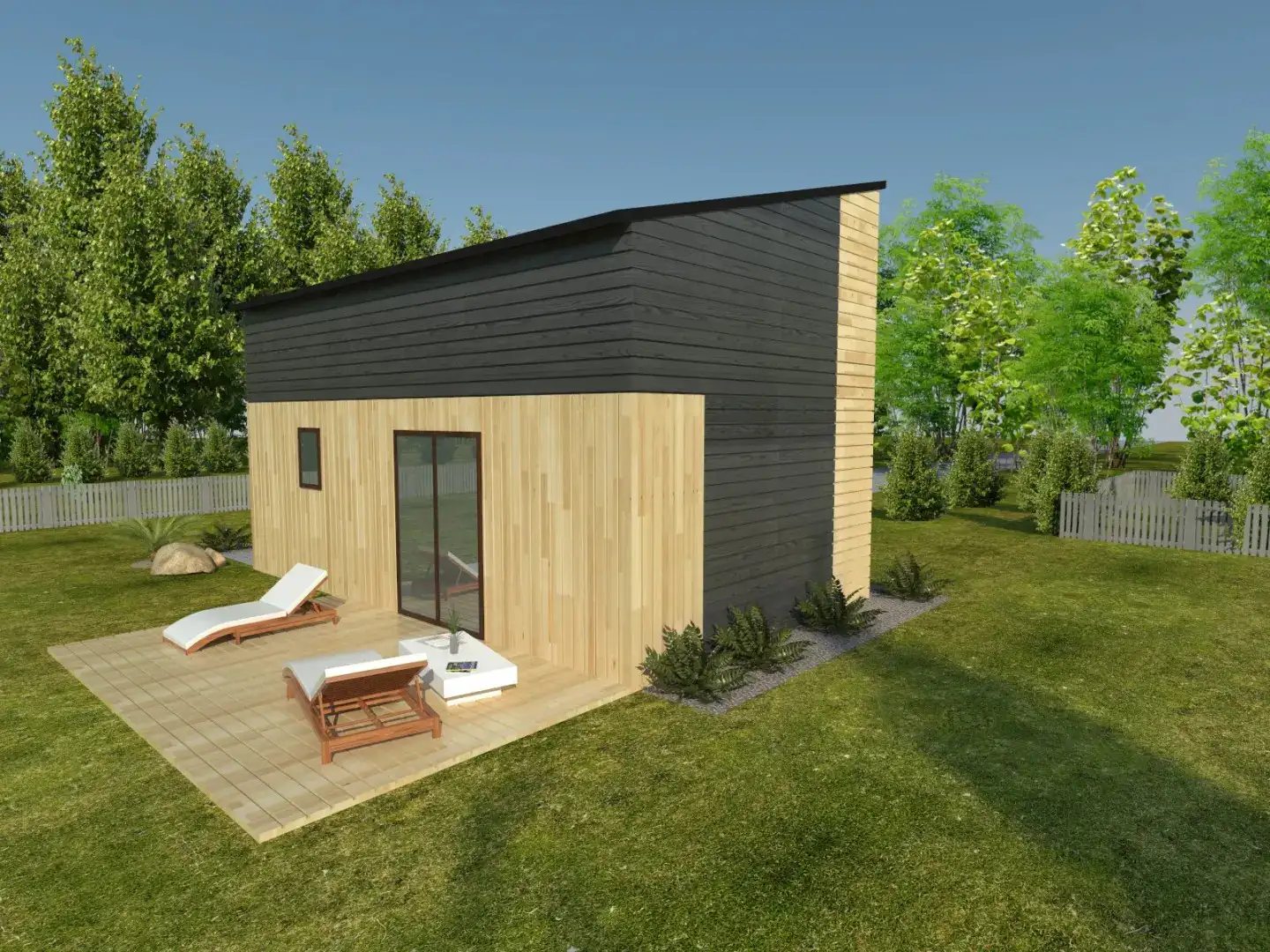 Domek mieszkalny całoroczny CRP4 PLUS - WT 2021 – 35 m²