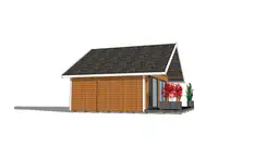 Nowoczesny domek  z antresolą Adam III 7m x 5m - zdjęcie 11