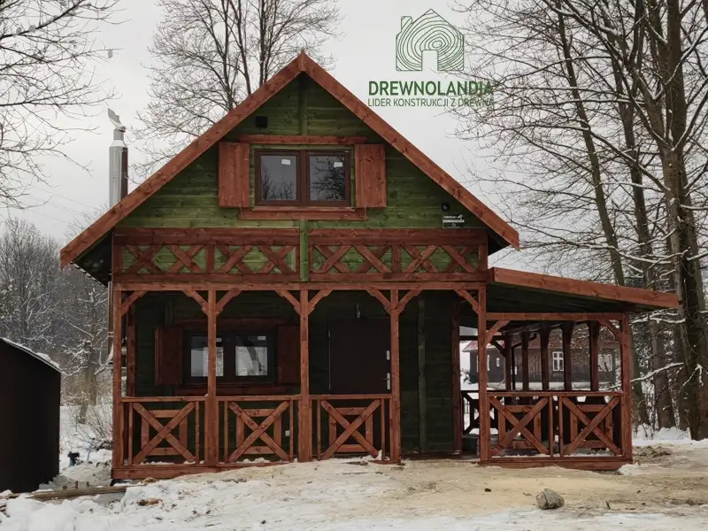 Domek mieszkalny całoroczny CRP6 PLUS - WT 2021 – 35 m²