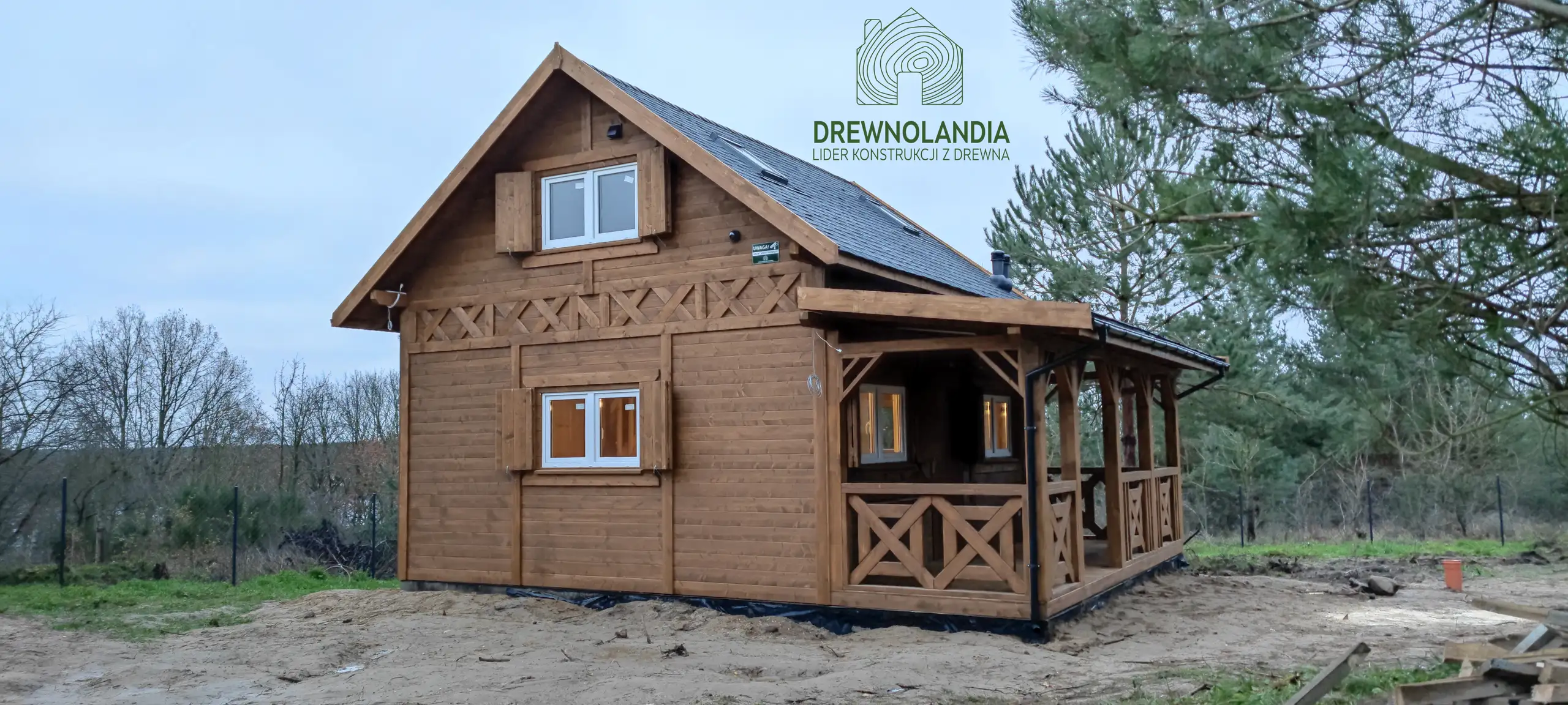 Domek rekreacyjny całoroczny CRK8 – 48 m²         