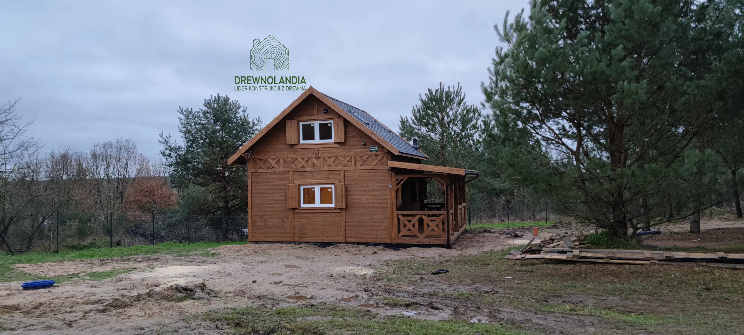 Domek rekreacyjny całoroczny CRK8 – 48 m²         