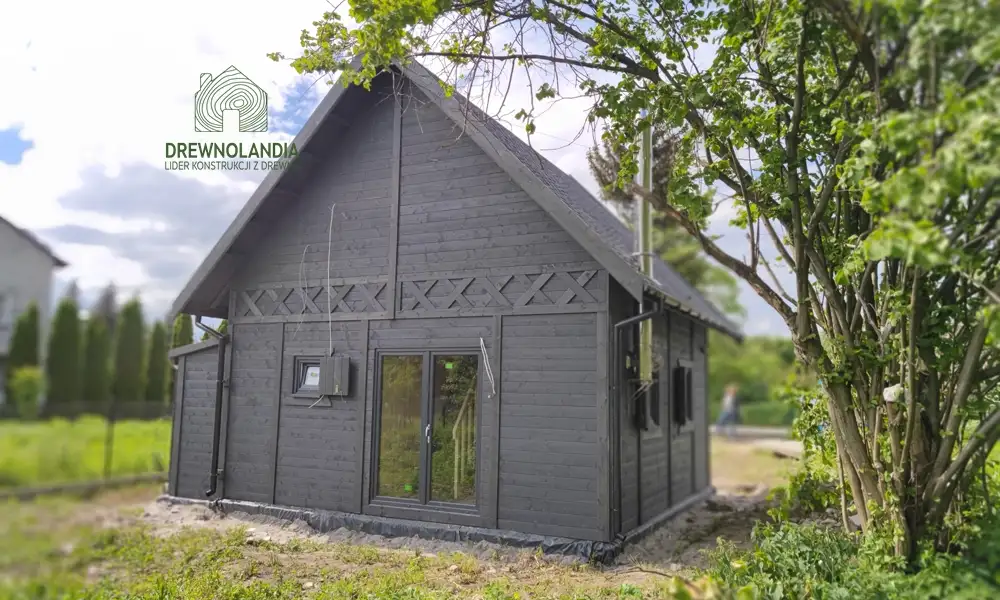 Domek mieszkalny całoroczny CRA2 PLUS - WT2021 - 30 m² 