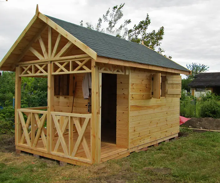 Jędrek - 4x3m, altana działkowa