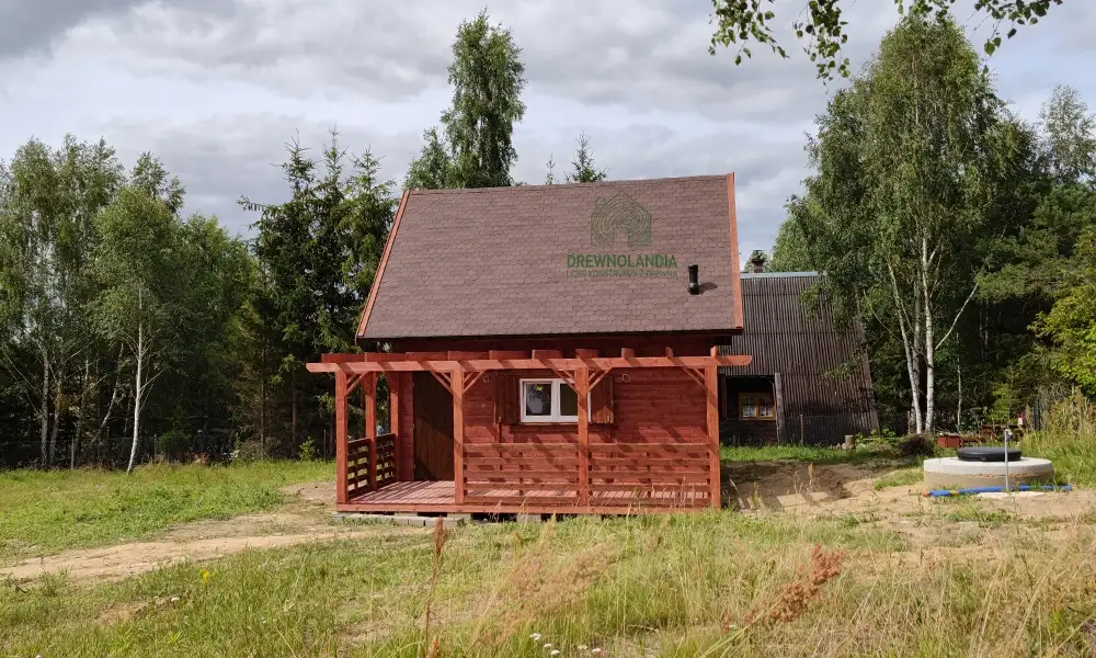 Domek bez pozwolenia Julianek 6x5,5m z tarasem