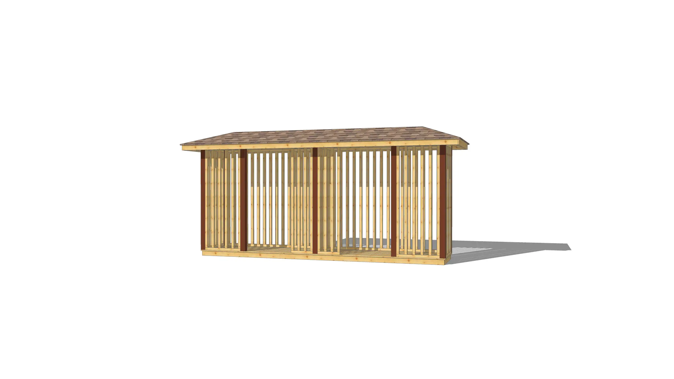 Drewutnia Julia 5x1m