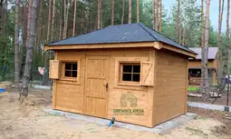 Drewniany Domek narzędziowy Jerzy - 4x3m  - zdjęcie 5