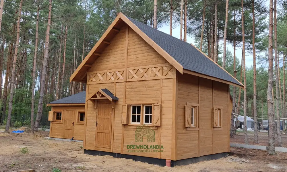 Wiktor V z oknami PCV - 5,9x5,9m