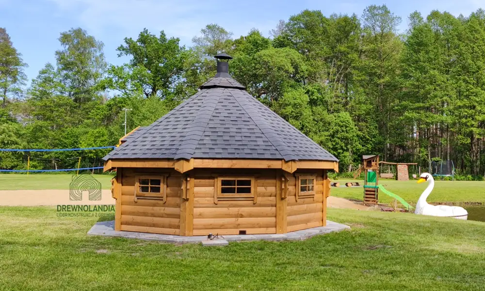 Drewniany Domek Grillowy Jan - 4,8m 