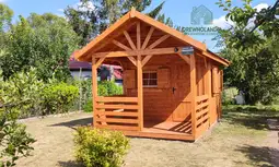 Domek  Aleksander - 6x4m, domek z drewna  - zdjęcie 20