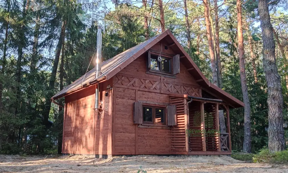 Domek z antresola Wiktor IV - wersja 1 - V1 - 5,9x5,9m