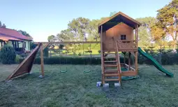 Domek ogrodowy Dla Dzieci Lolek - 2,8x2m z huśtawką  - zdjęcie 32