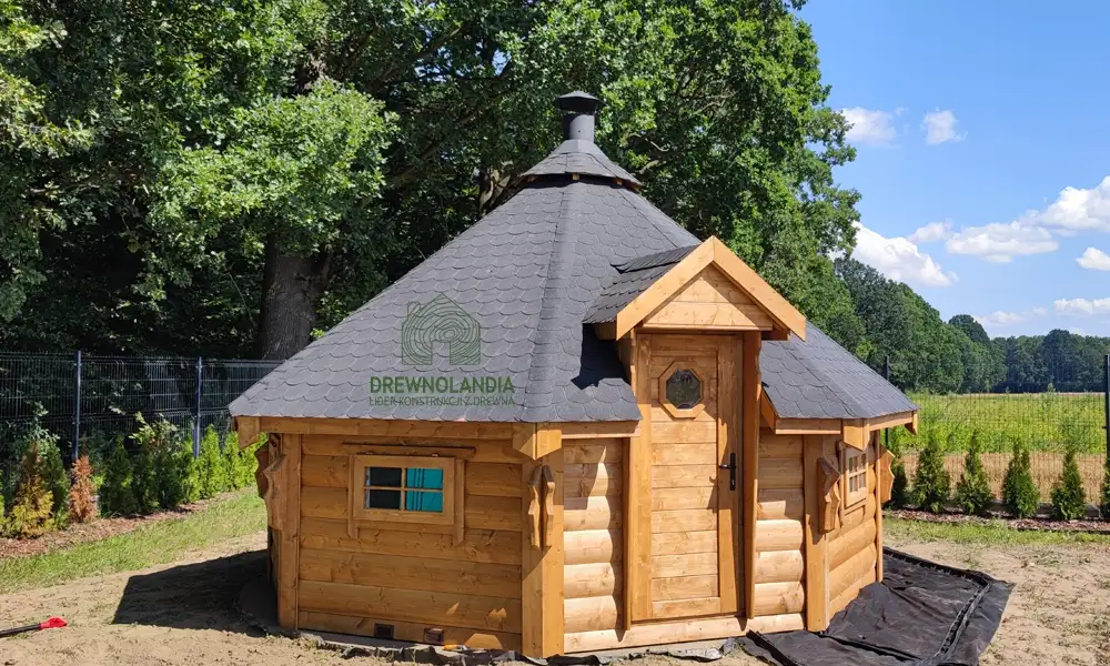 Drewniany Domek Grillowy Jan - 4,8m 