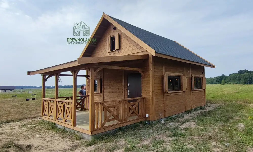 Domek Ogrodowy z tarasem Marcel II - 5x5m 