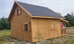 Domek Ogrodowy z tarasem Marcel II - 5x5m  - zdjęcie 50