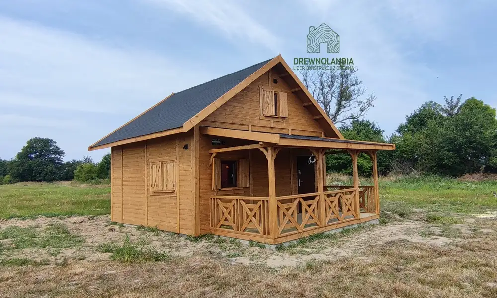 Domek Ogrodowy z tarasem Marcel II - 5x5m 