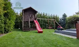 Domek ogrodowy Dla Dzieci Lolek - 2,8x2m z huśtawką  - zdjęcie 16