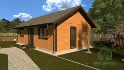 Dom mieszkalny całoroczny CRK1 PLUS - WT 2021 – 70 m² - zdjęcie 8