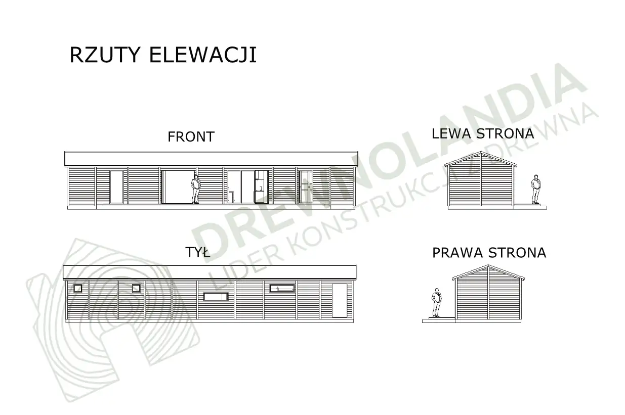 Dom mieszkalny całoroczny CRK3 PLUS - WT 2021 – 70 m²