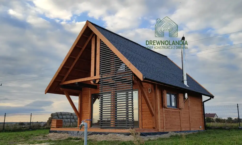 Domek rekreacyjny całoroczny CRA10 - 35m2