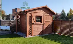 Domek gospodarczy z drewna Bonifacy - 3x2,5m  - zdjęcie 28