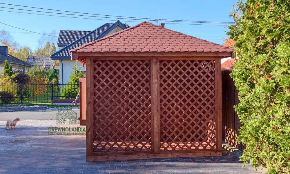 Domek gospodarczy do dużego ogrodu Kacper Bis - 6x4m