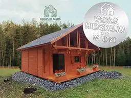 Domek mieszkalny całoroczny CRA7  PLUS - WT2021- 35 m² - zdjęcie 1