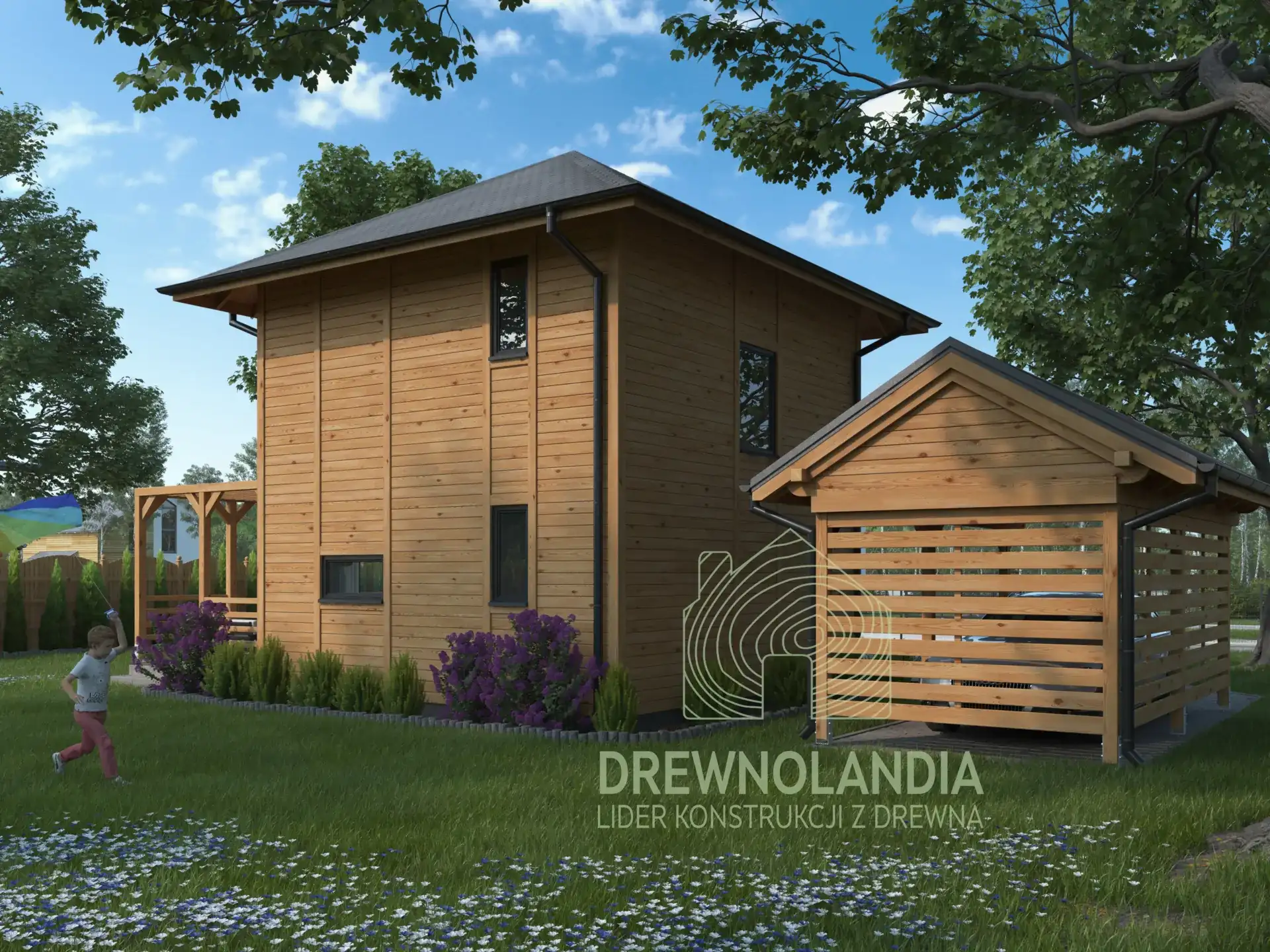 Domek mieszkalny całoroczny CRP5 PLUS - WT 2021 – 35 m²