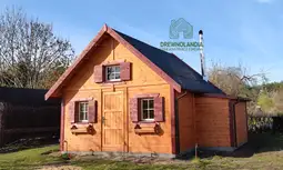 Domek Ogrodowy z drewna Mikołaj II - 5x5m - zdjęcie 13