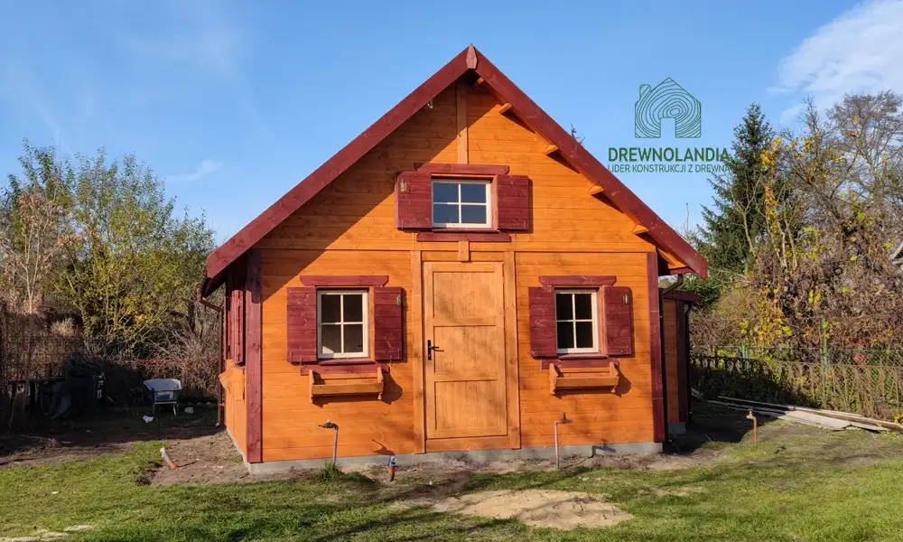 Domek Ogrodowy z drewna Mikołaj II - 5x5m