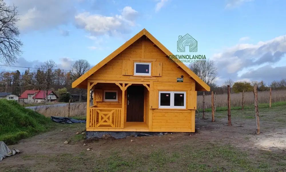 Domek mieszkalny całoroczny CRA1 PLUS - WT2021 - 25 m² 