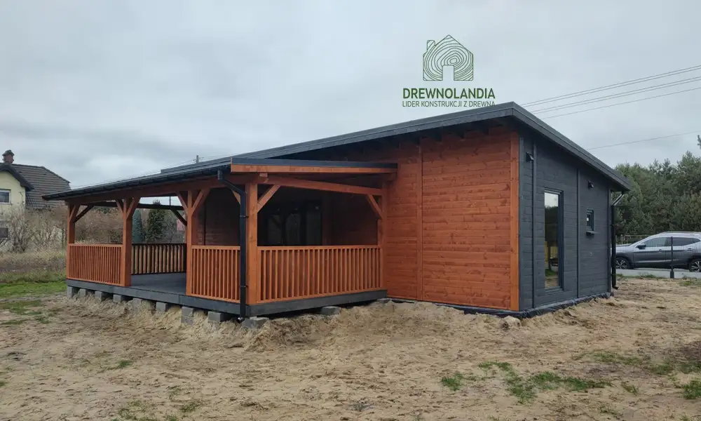 Domek mieszkalny całoroczny CRA5 PLUS - WT 2021 - 35 m²