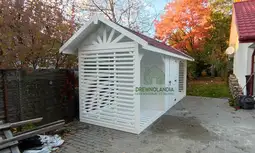 Wiata Wiktoria - 6x2m, drewutnia  - zdjęcie 9