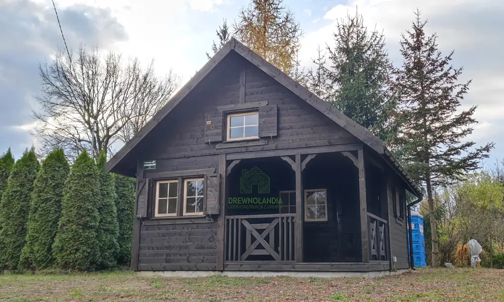 Domek drewniany Wiktor III - 5x6m 