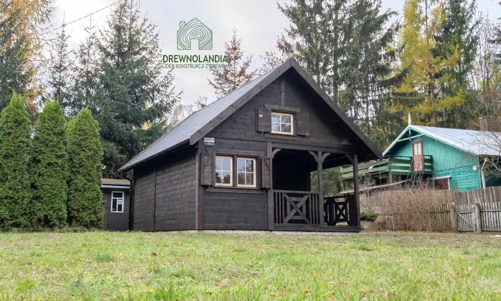 Domek drewniany Wiktor III - 5x6m 