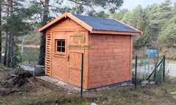 Domek gospodarczy z drewna Bonifacy - 3x2,5m  - zdjęcie 38