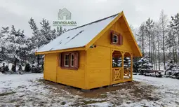 Domek drewniany Wiktor III - 5x6m  - zdjęcie 24