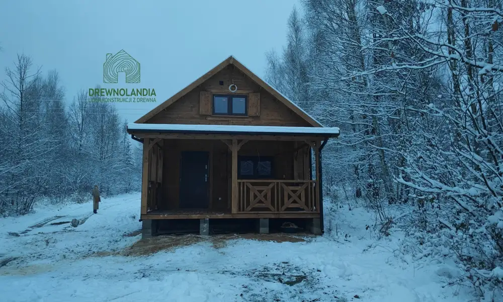 Domek Ogrodowy z tarasem Marcel II - 5x5m 